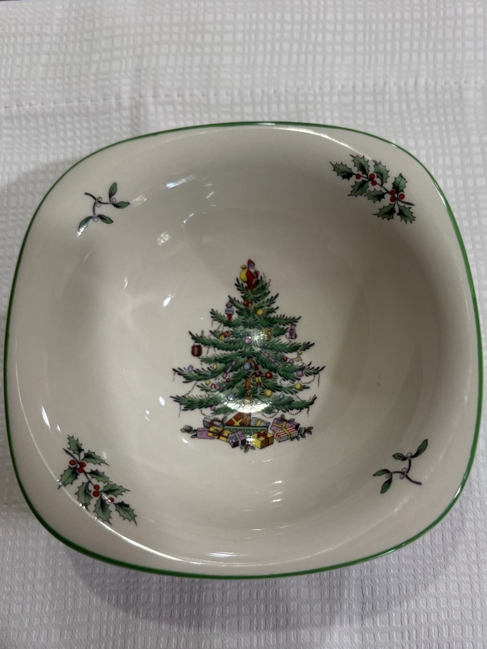 SPODE CHRISTMAS TREE BOWL